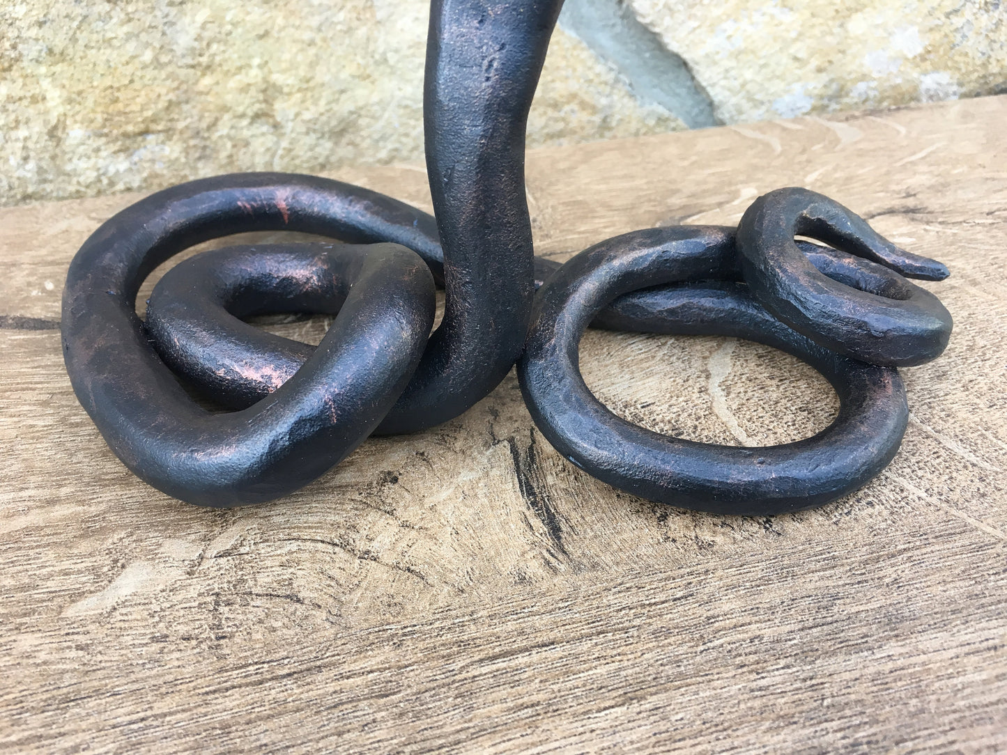 Iron snake, iron cobra, handforged snake, cobra sculpture,iron snakes, blacksmith sculpture, snake gifts, snake sculpture, snake statue