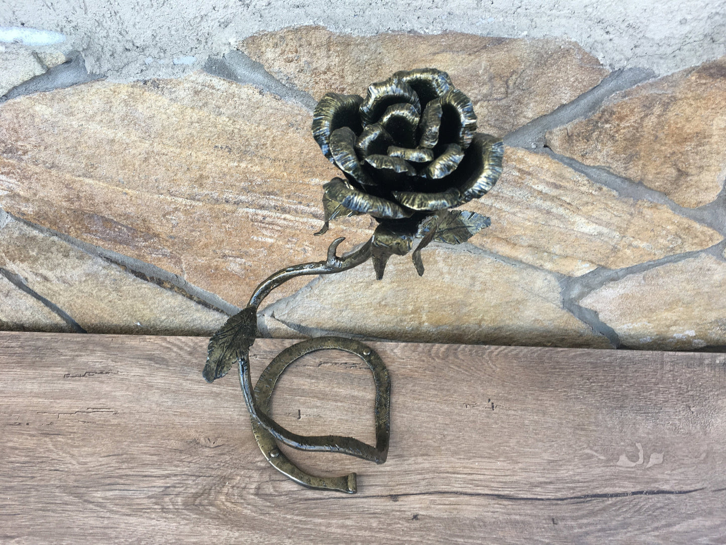 Metal rose, wedding anniversary, wedding gift, wrought iron rose, iron rose, steel rose, metal bouquet, iron anniversary, steel anniversary
