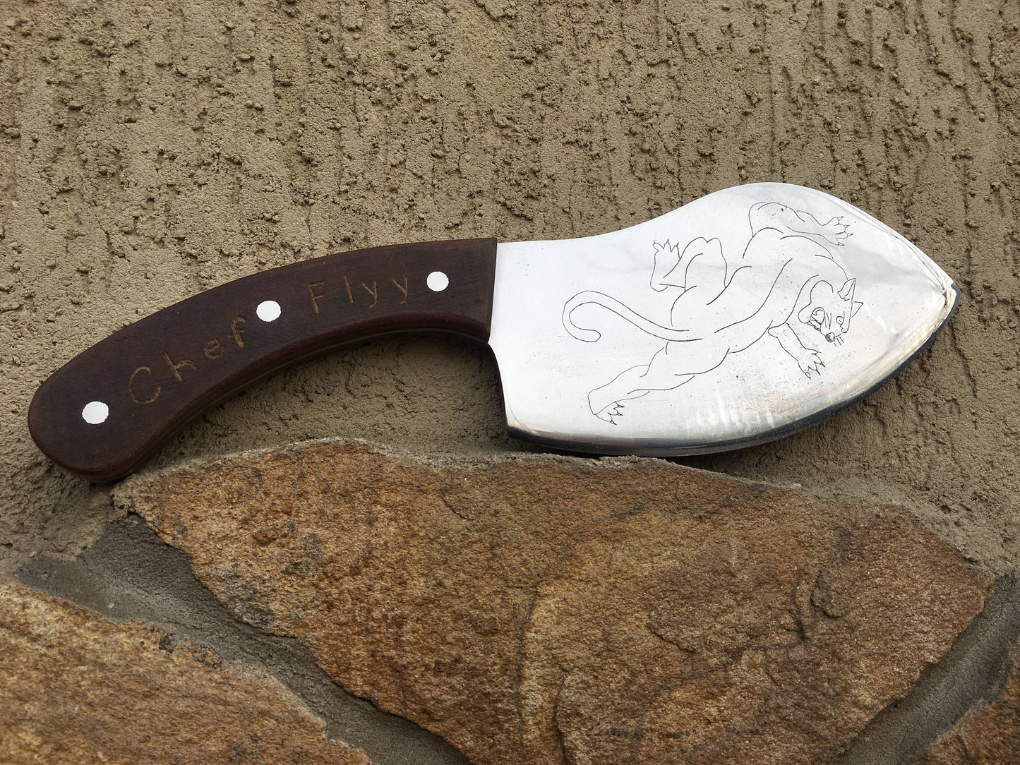 Professional knife, chef knife, hand made knife, kitchen gift, engraved chef knife, gift for chefs, acid etched, cooking,custom knife,knives