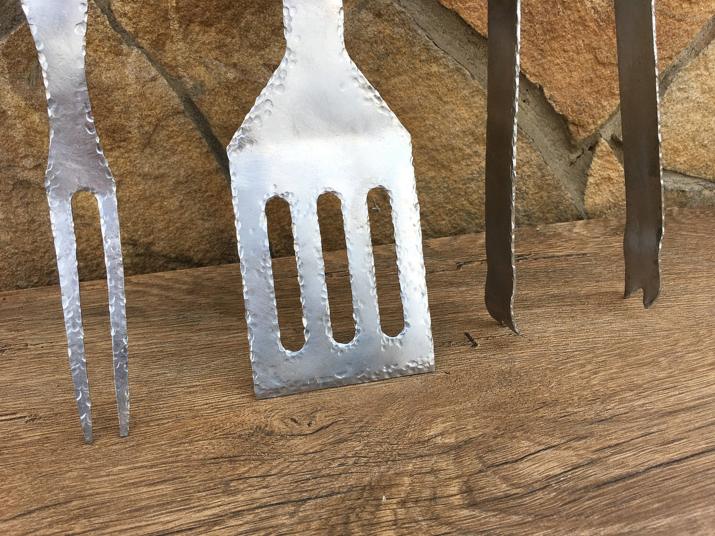 Personalized gift, BBQ tools, grill tools, skewers, 6th anniversary, 11th anniversary, Christmas, birthday, Fathers Day, iron gift, camping