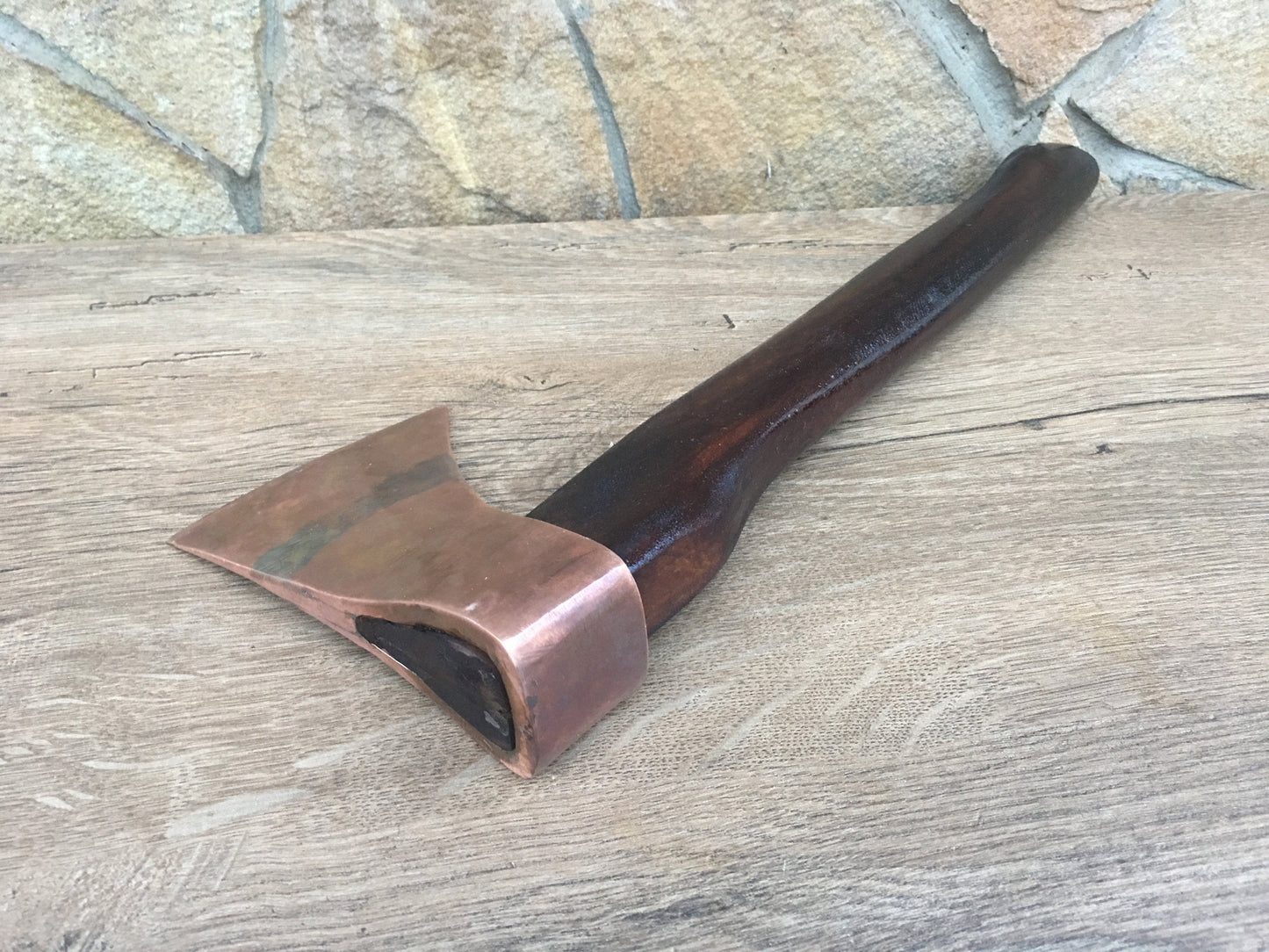 Copper axe, axe from copper, 7th anniversary gift for him, copper gift for him, 7th anniversary, copper gifts,copper anniversary gift, axe