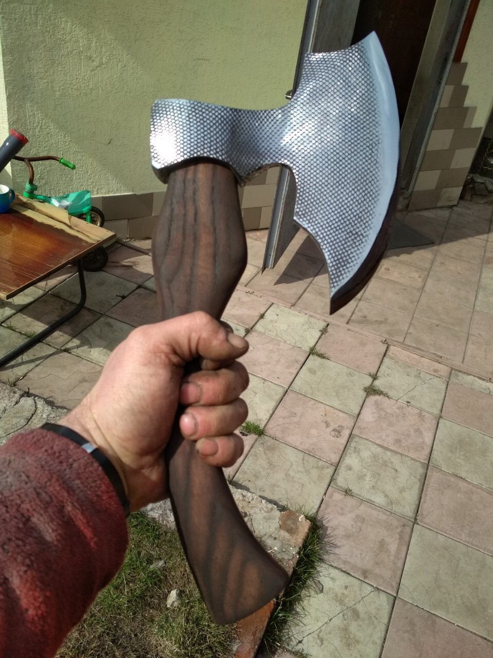 Mens gift, mens best gift, viking axe, tomahawk, hatchet, mens gift idea, medieval axe, viking camp, mid century axe, axe gift, vikings, axe