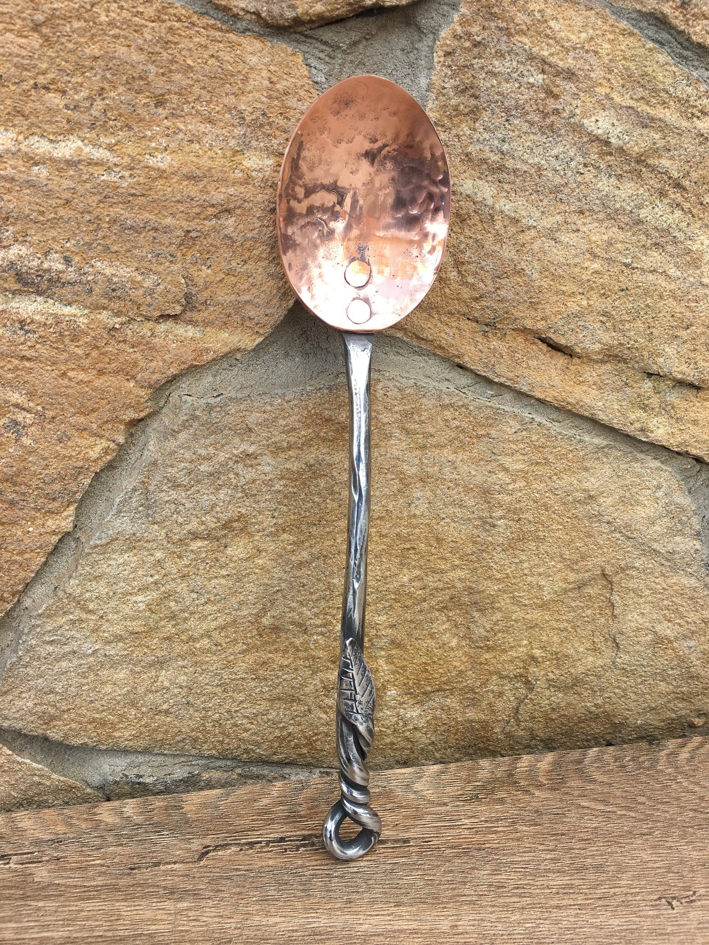 Medieval spoon, mid century spoon, copper spoon, viking spoon, medieval cutlery, viking cutlery,mid century cutlery,medieval flatware, spoon