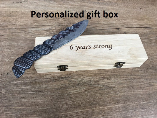 Viking knife, gift box, iron gifts, manly gifts, mens gifts, wedding anniversary gift, 6th anniversary, retirement gift, mens birthday gift