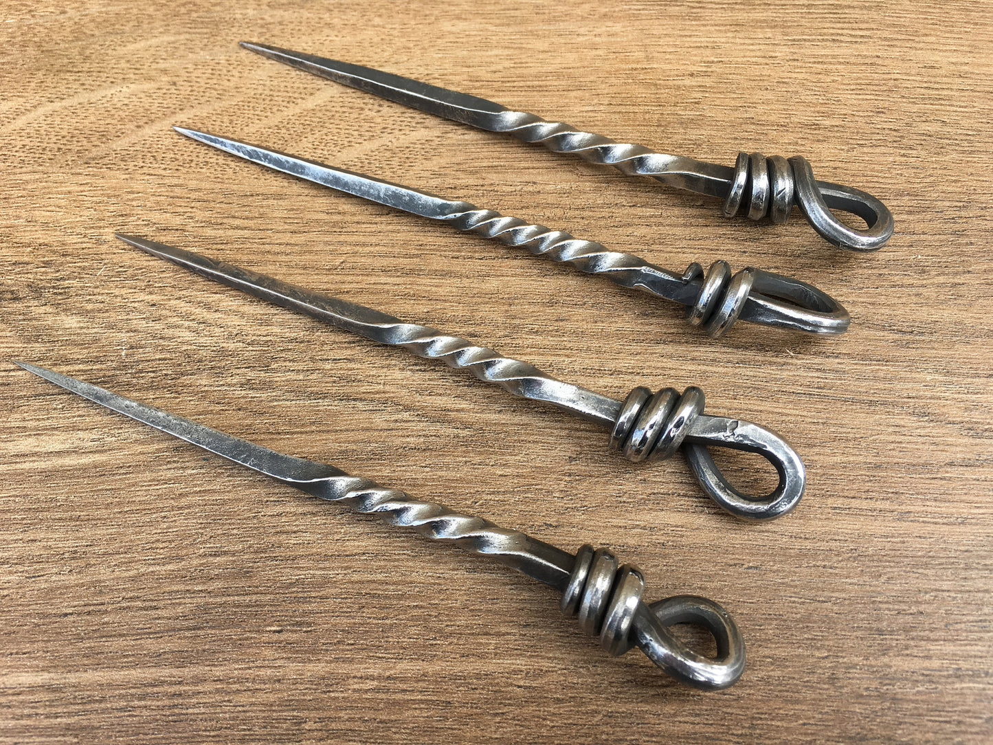 Food pricker, viking cutlery, stainless steel viking skewers, medieval kitchen, middle ages, reenactment, grill tools, camp equipment,viking