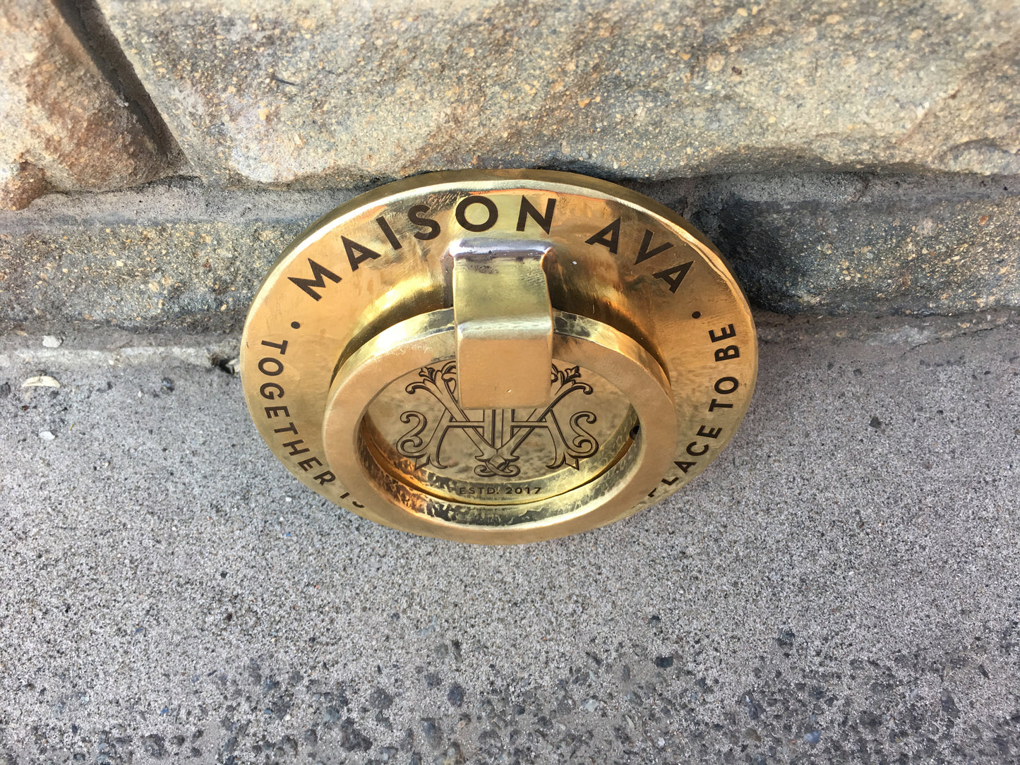 Engraved door knocker, personalized door knocker, customized door knocker, door knocker, bronze door knocker,door pull,door ring,door puller