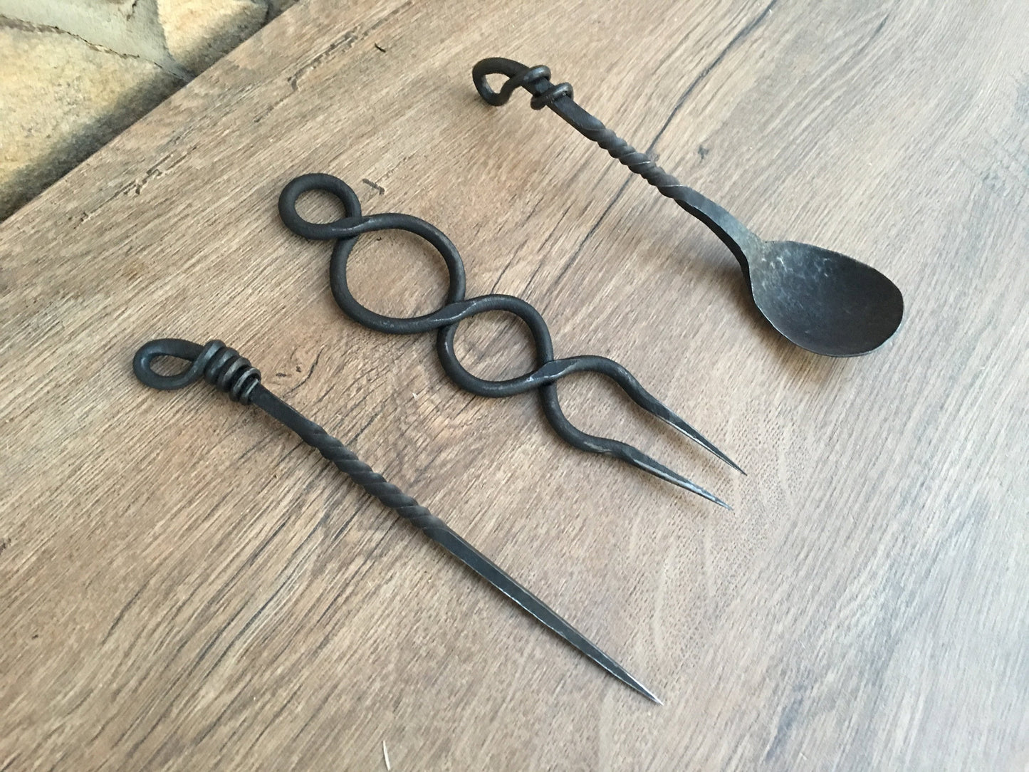 Viking cutlery, viking flatware, reenactment, medieval flatware, midcentury kitchen, medieval kitchen, midcentury flatware, medieval cutlery