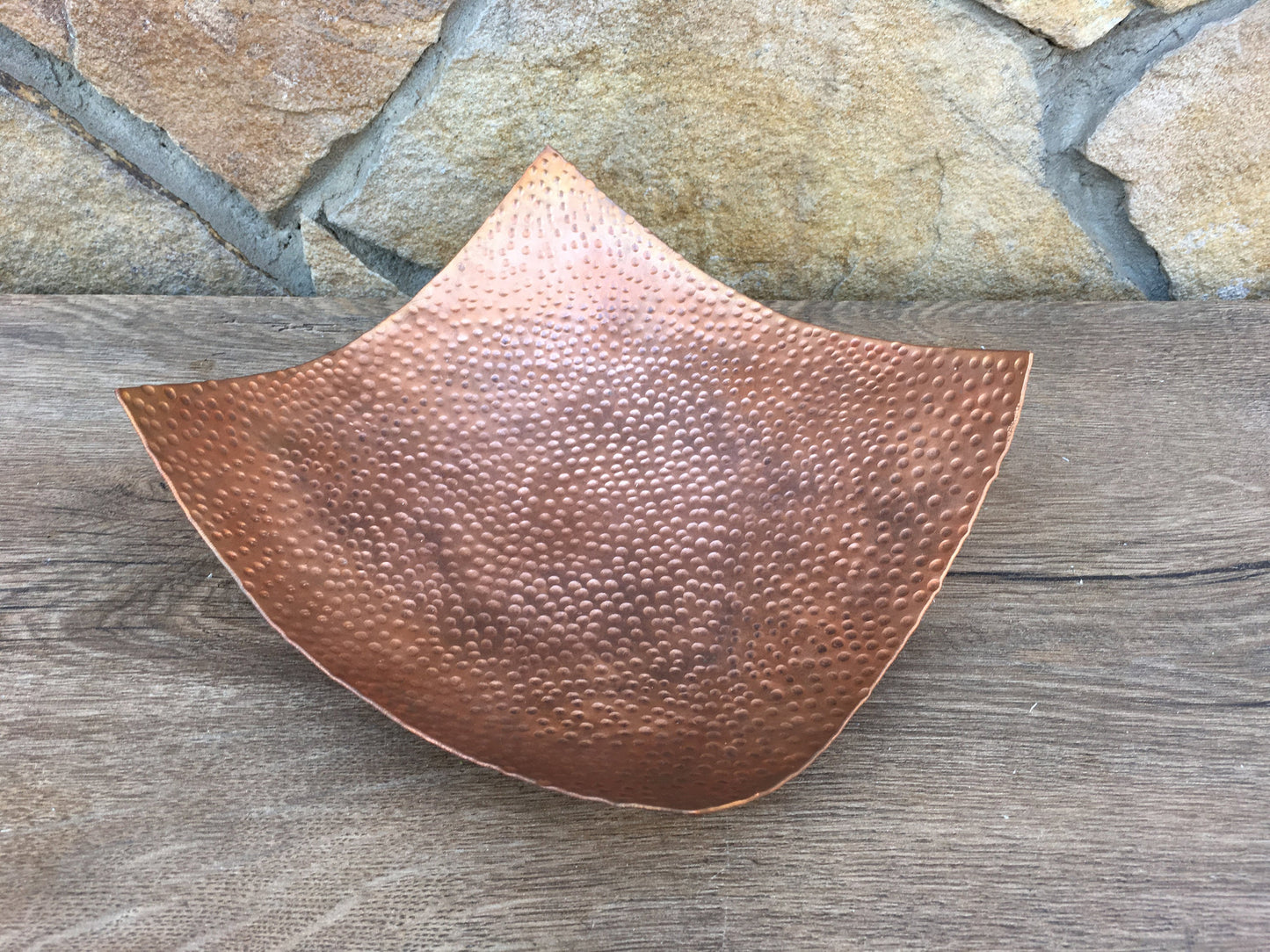 Hammered copper bowl, copper anniversary gift, 7 year anniversary gift, copper gifts, 7 year gifts, copper gift for her, copper gift for men