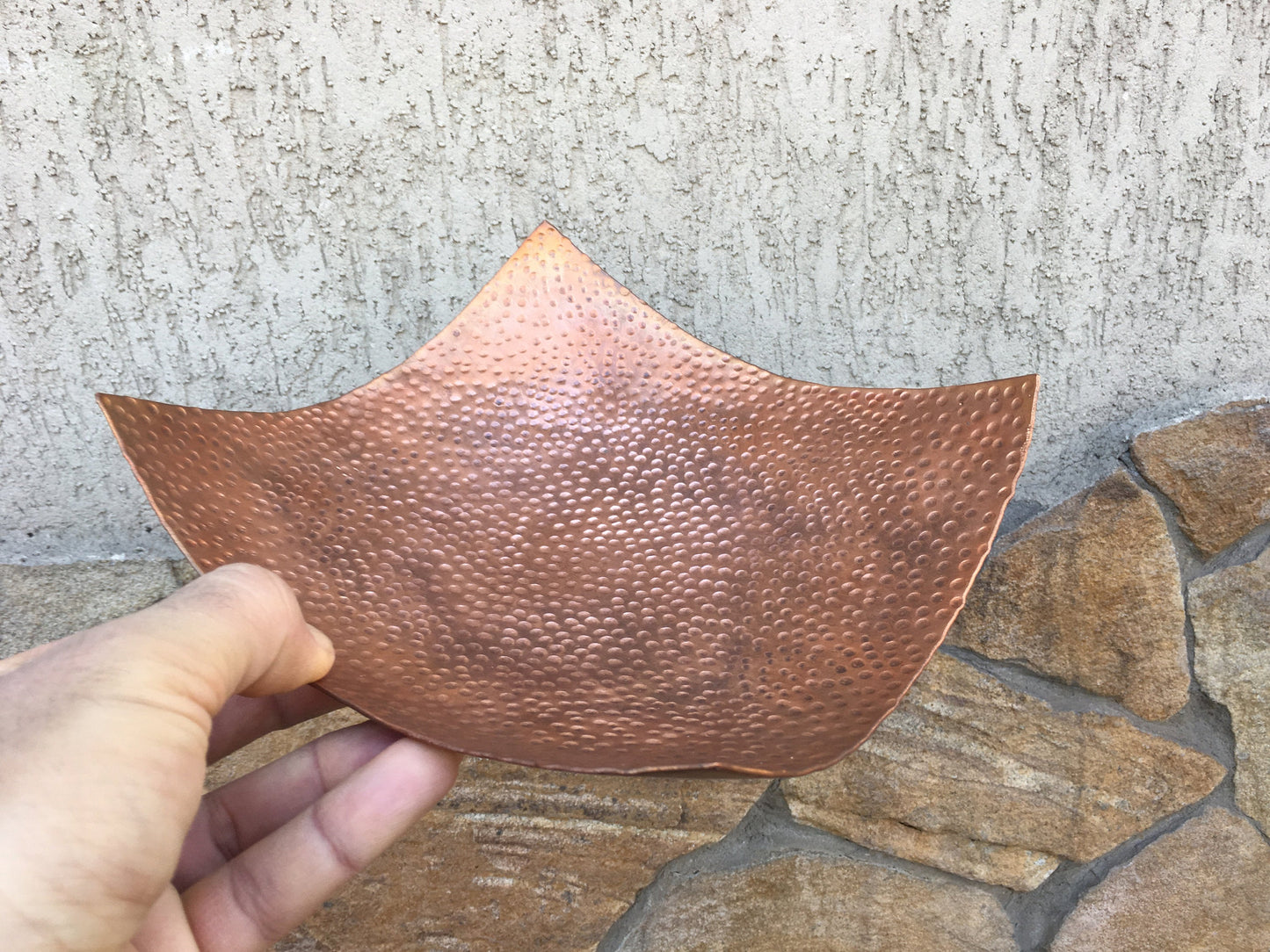 Hammered copper bowl, copper anniversary gift, 7 year anniversary gift, copper gifts, 7 year gifts, copper gift for her, copper gift for men