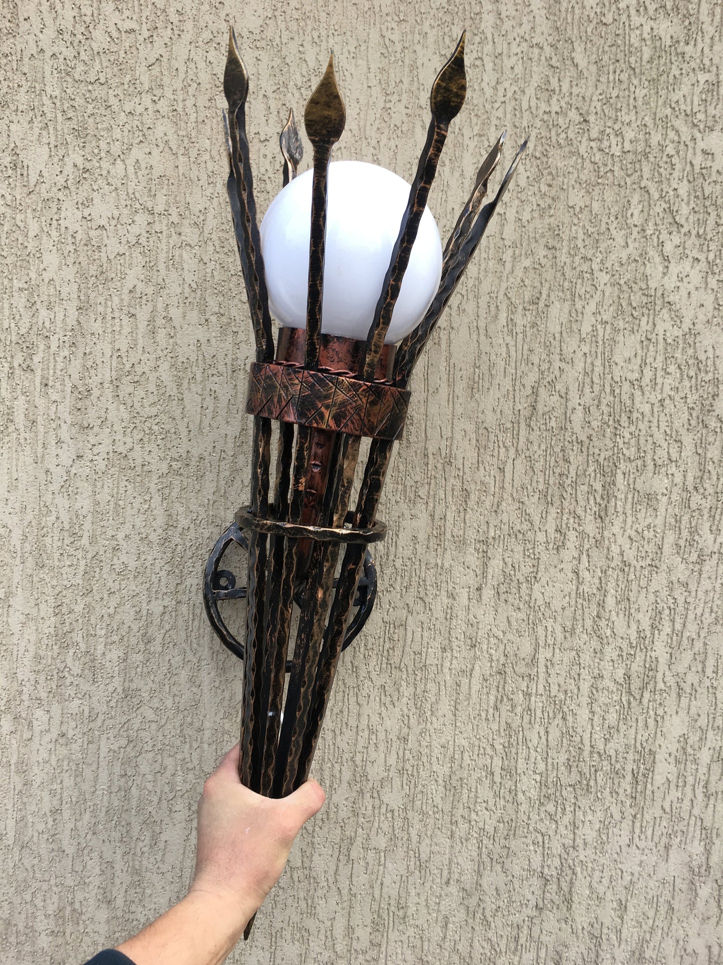 Medieval sconce, medieval lantern, wall sconce, torch lantern, viking lighting, wall lamp, wall torch, sconce lamp,castle light,castle decor