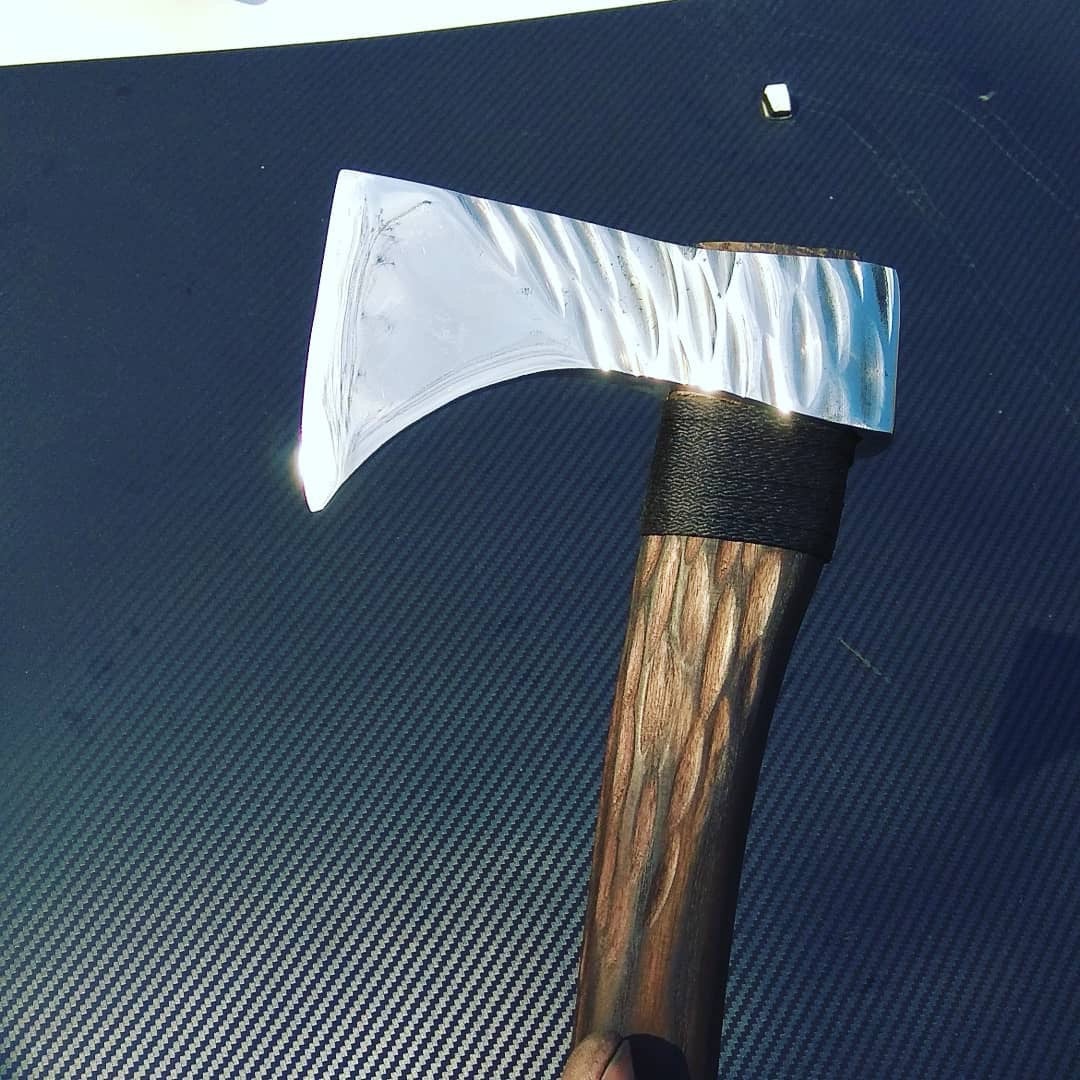 Engraved axe handle, viking axe, tomahawk, hatchet, mens gifts, medieval axe, viking gift, viking camp,Norse axe,Fathers day gift,iron gifts