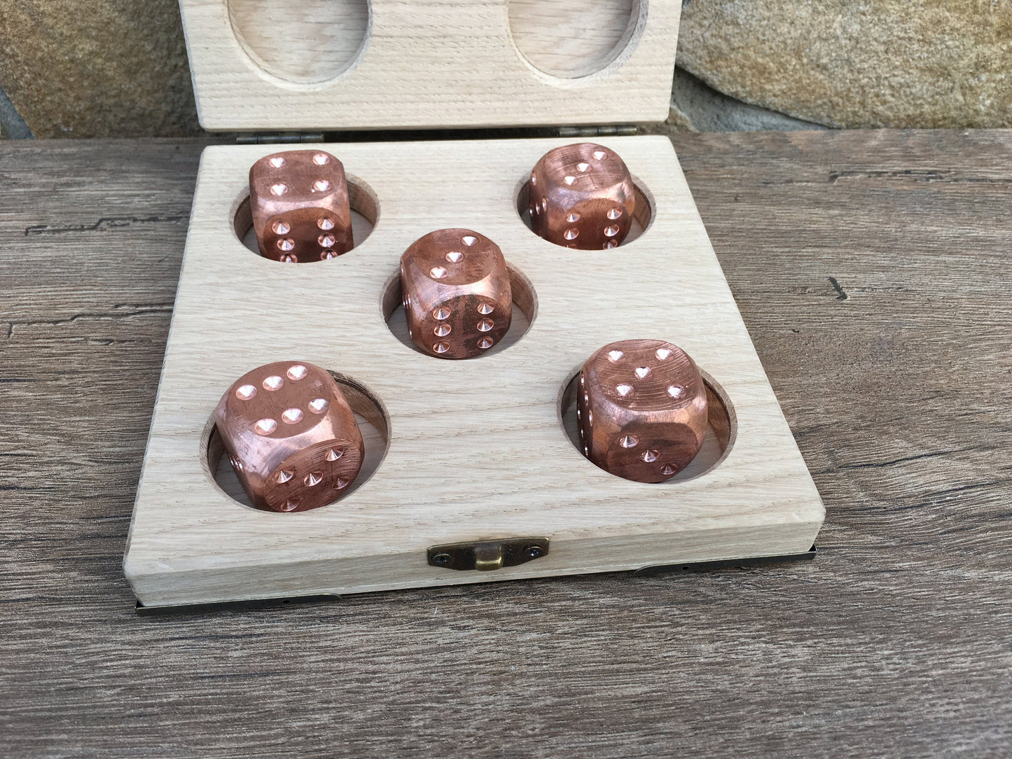 Yahtzee dice, yahtzee, yardzee, yardzee dice, copper dices, yahtzee game,yahtzee gift, copper wedding, copper anniversary gift, copper gifts