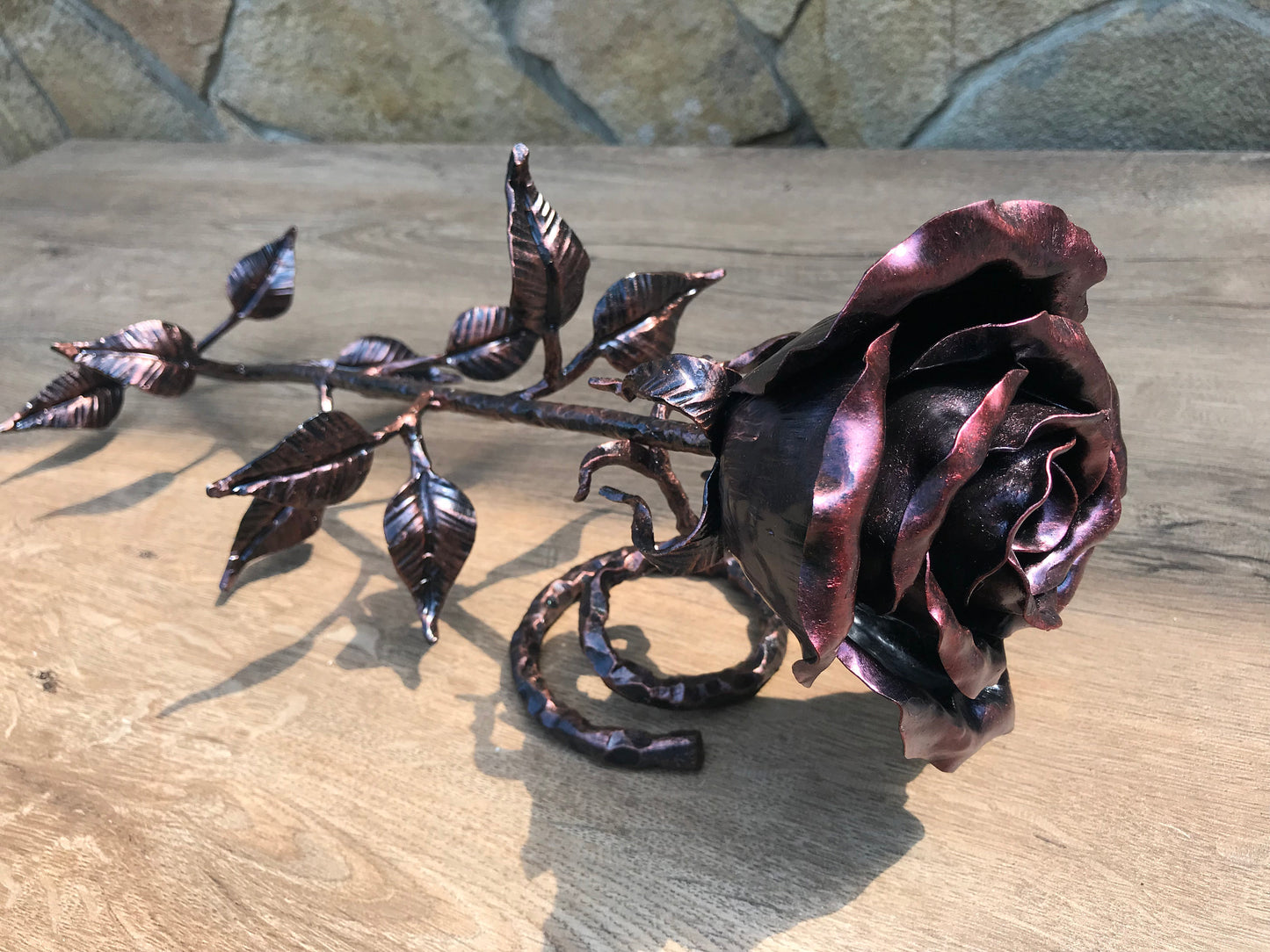 11th year, eleventh year anniversary, 11th year anniversary, steel anniversary, wedding anniversary, wedding gift, metal rose,iron rose,rose
