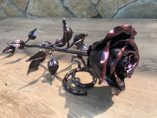 11th year, eleventh year anniversary, 11th year anniversary, steel anniversary, wedding anniversary, wedding gift, metal rose,iron rose,rose