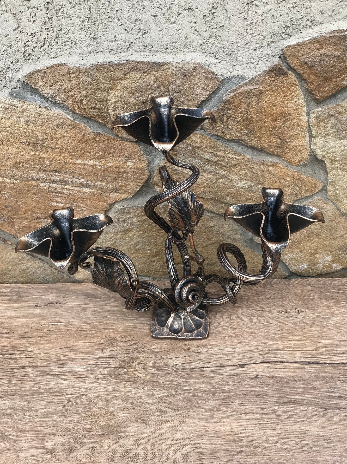 Candle holder, candle stick holder, anniversary gift, womens best gift, iron gift for her, birthday gift, party decor, Christmas candle