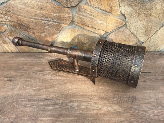 Viking sconce, viking torch, viking light, viking lamp, viking lantern, wall sconce, wall torch, Olympic torch, sconce, sconce vintage, lamp