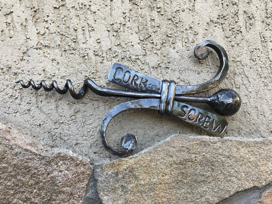 Engraved corkscrew, personalized corkscrew, cork screw, wine decor, mens gifts, iron corkscrew, wine corkscrew, bottle opener, bottle opener