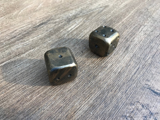 Metal dices, set of dices, iron dice, steel dice, custom dice, pair of dices, gambling dice,gaming dice,role playing games,tabletop dice box