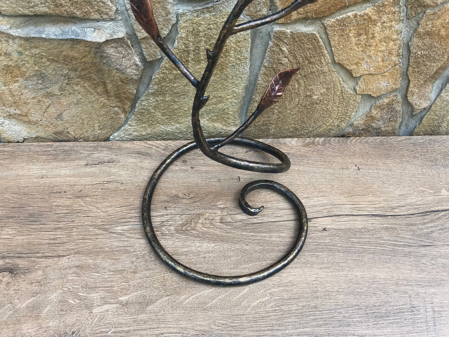 Mother's day gift, forged rose, birthday gift for her, iron rose, iron anniversary gift for her, metal sculpture, wedding anniversary gift