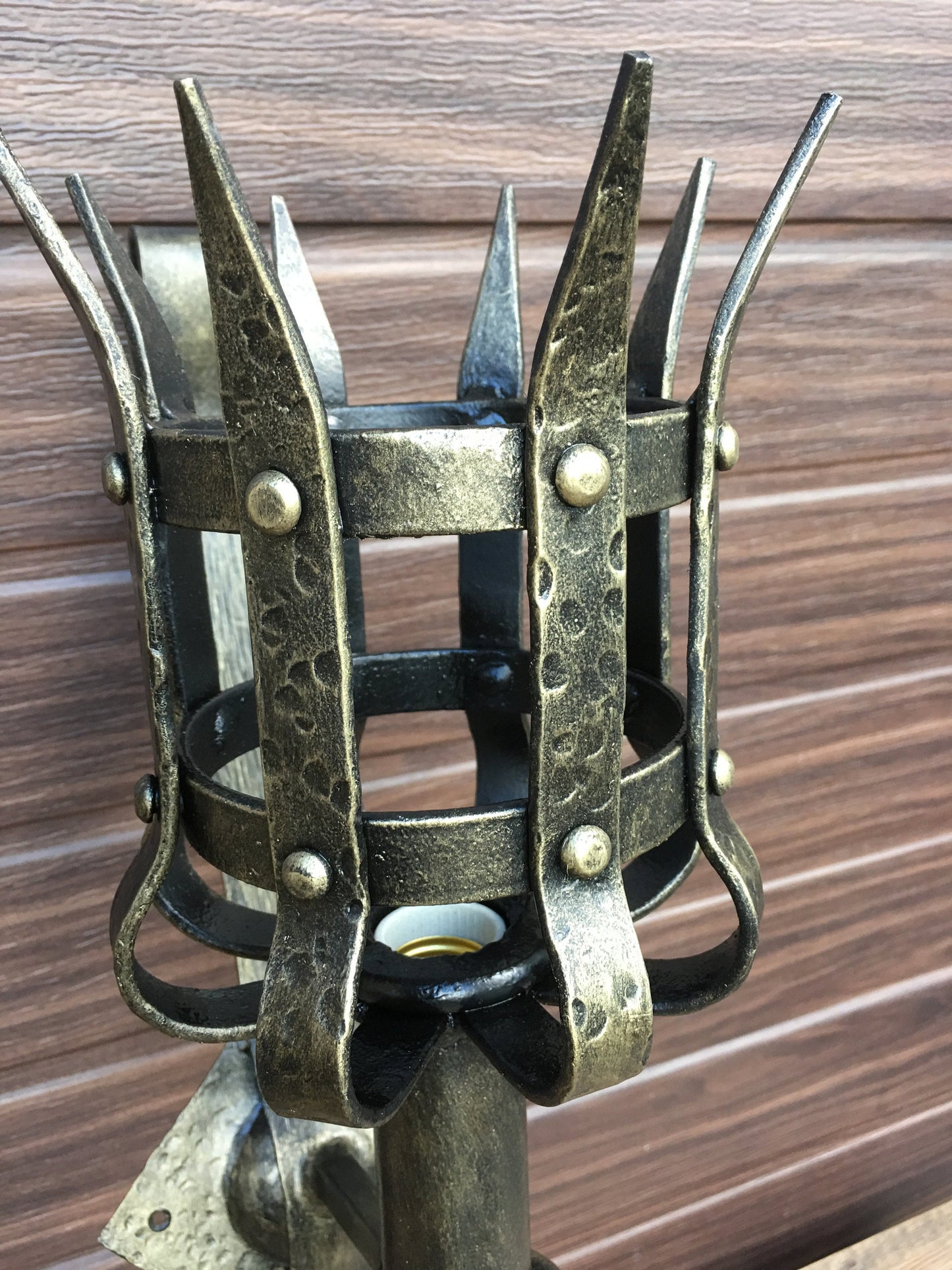 Wall sconce, torch, viking lamp, torch sconce, castle sconce, castle sculpture, medieval sconce, Olympic torch,hand forged sconce,room decor