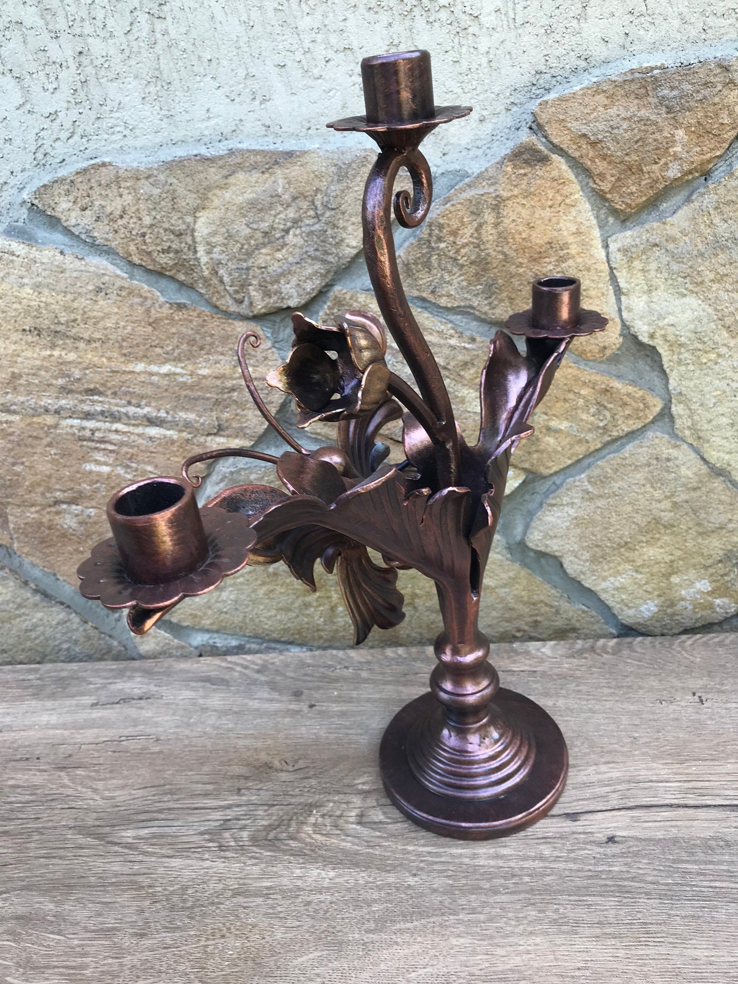 Candle holder, 6 year anniversary, iron gift for her, iron butterfly, iron anniversary gift for her,wedding anniversary gift,butterfly decor
