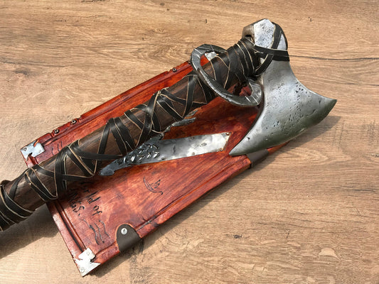 Viking axe of Ragnar, Ragnar Lothbrok, viking hatchet, pagan axe, berserker axe, mens gifts, Norse axe,viking camp kit,viking gift,iron gift