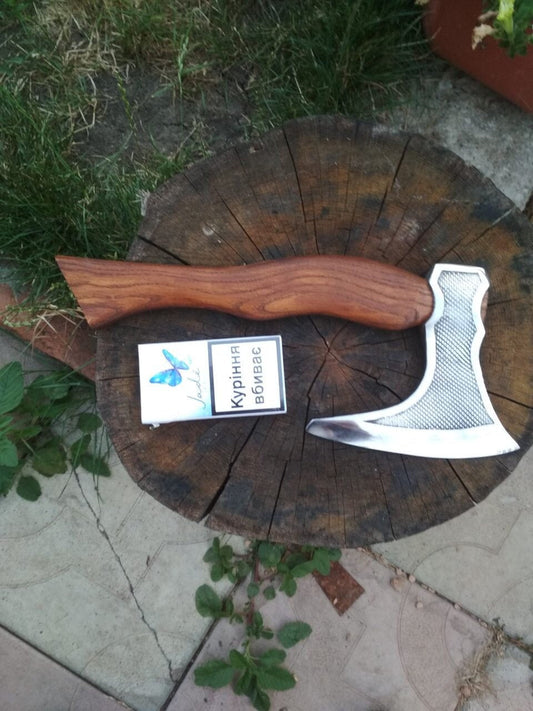 Mens armor, anniversary gift, steel gift for men, mens gift, mens best gift, viking axe, hatchet, mens gift idea, medieval axe, viking camp
