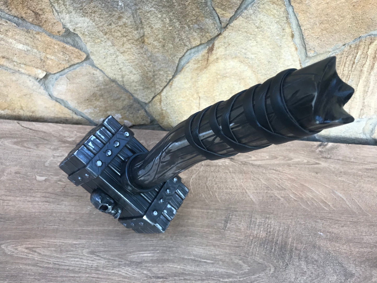 Skull Grinder Hammer, war hammer, skullgrinder, skull armor, viking skull, hammer, horror, punk, grim reaper, hell, biker, ghost