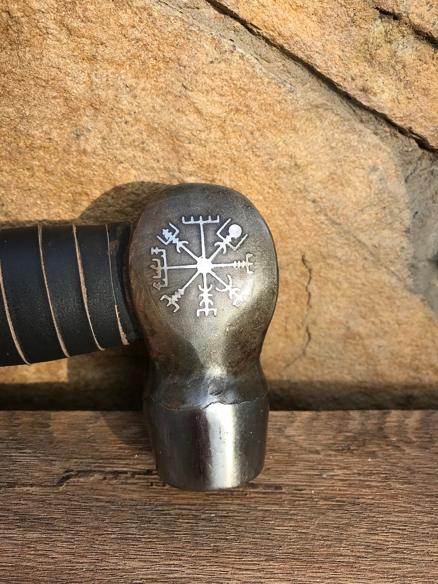 Viking hammer, engraved hammer, personalized hammer, custom hammer, triskele, Vegvisir, personal gifts, viking axe, mens gift, viking gift