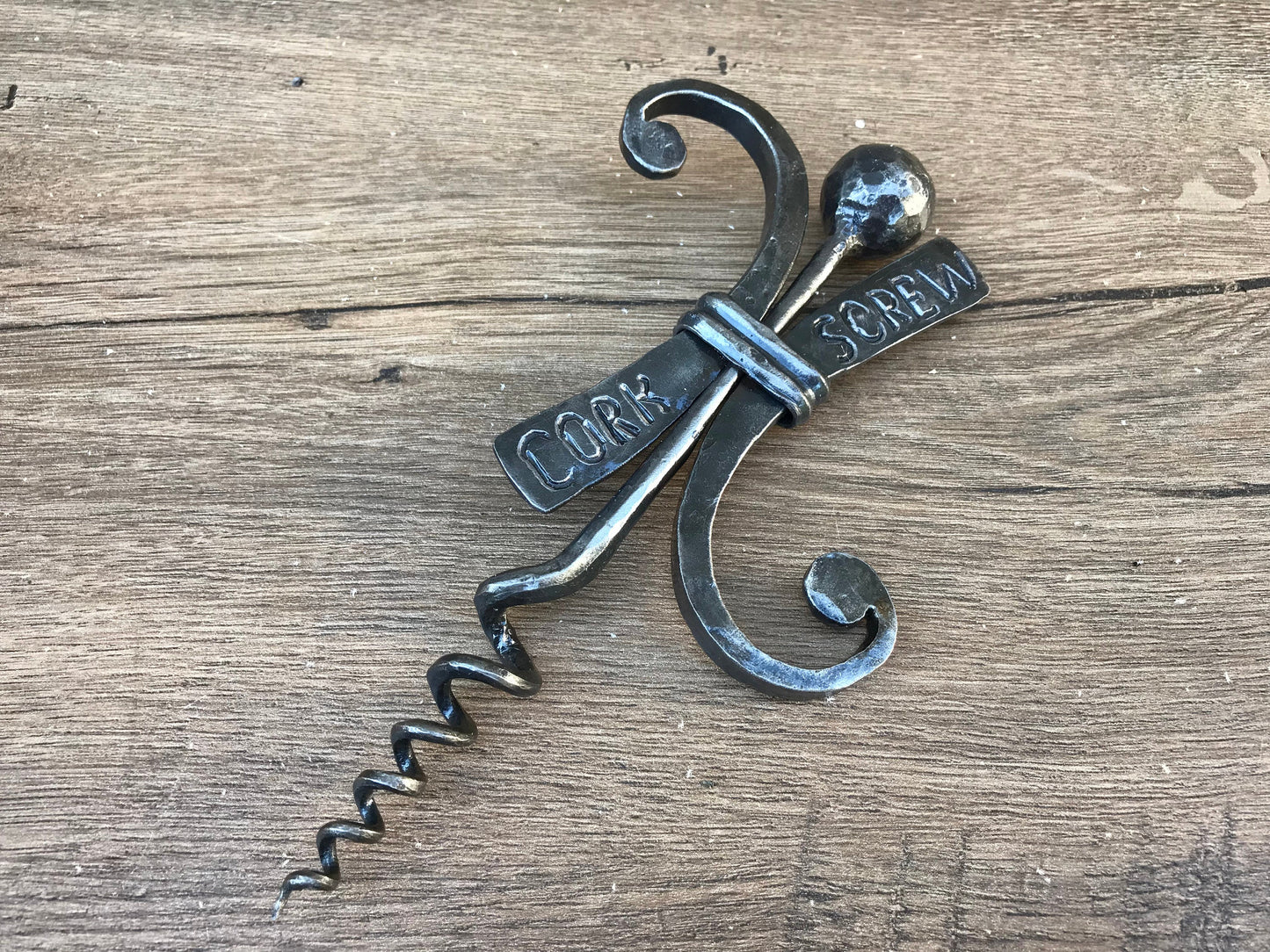 Engraved corkscrew, personalized corkscrew, cork screw, wine decor, mens gifts, iron corkscrew, wine corkscrew, bottle opener, bottle opener