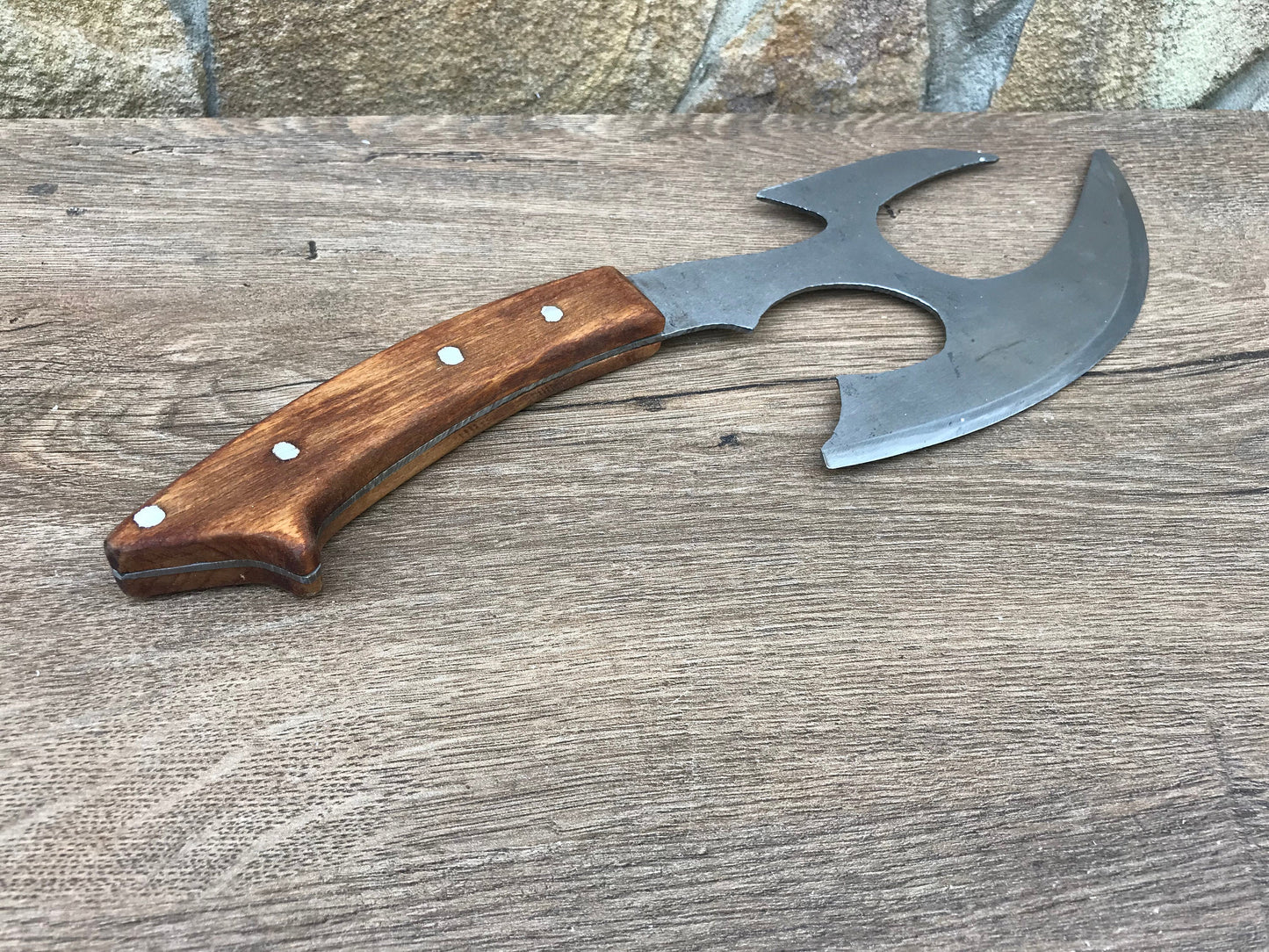 Kitchen knife, kitchen axe, viking knife, viking axe, axe, kitchen hatchet, knife, iron gifts, manly gift,mens gift,culinary knife,BBQ knife