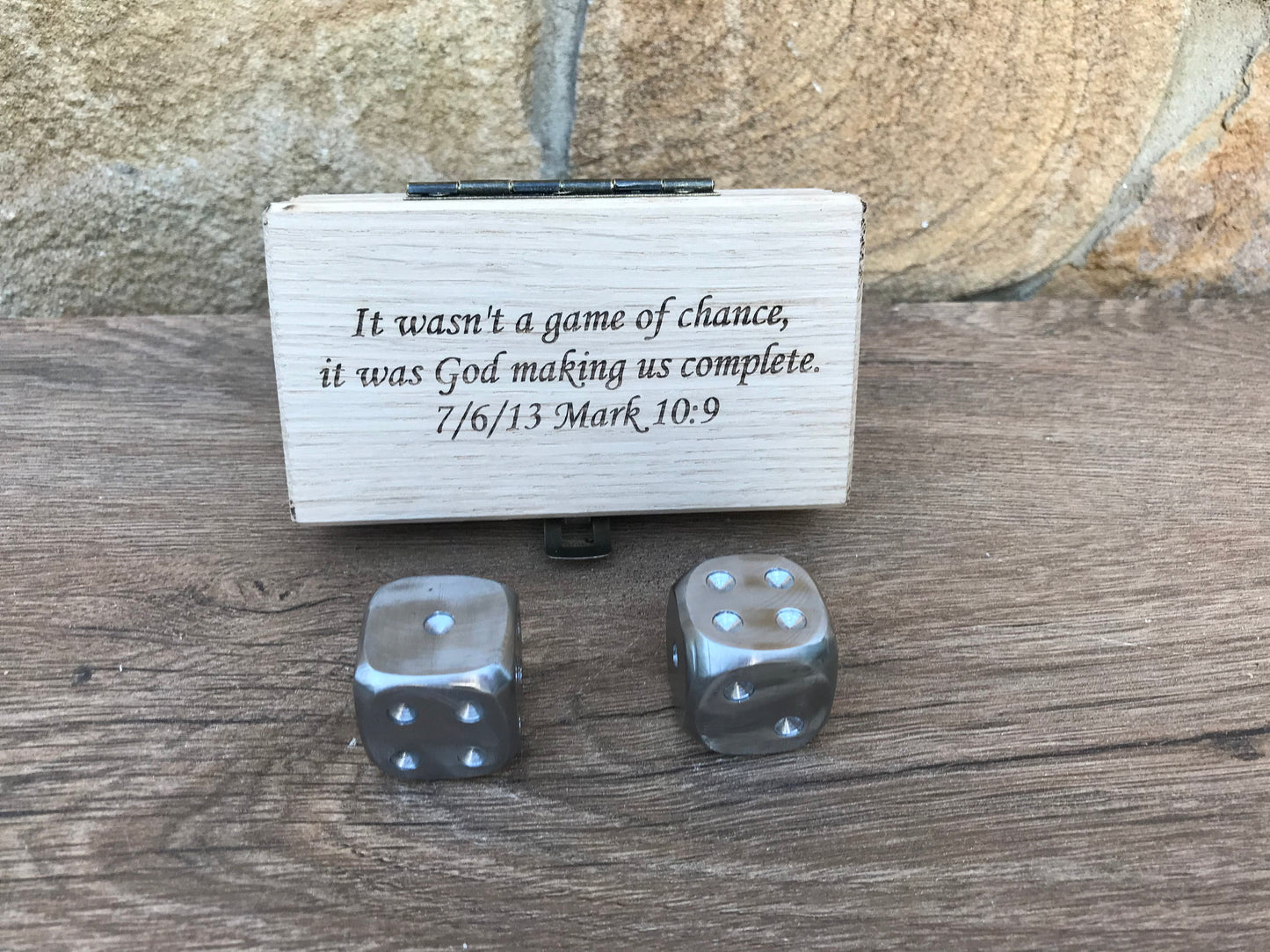 11th anniversary, steel anniversary, stainless steel dices, steel dices, steel gift, steel anniversary gift, dice,tabletop games,gaming gift