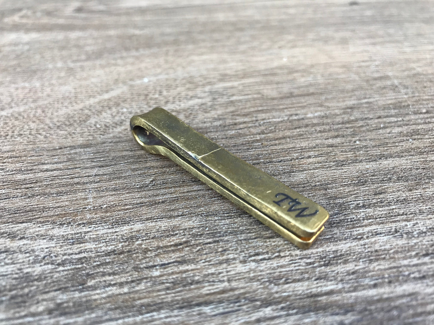 Bronze tie clip, tie clip, tie bar, tie tack, bronze gift for men, bronze gift for him, personalized tie clip, mens bronze gifts, tie clips