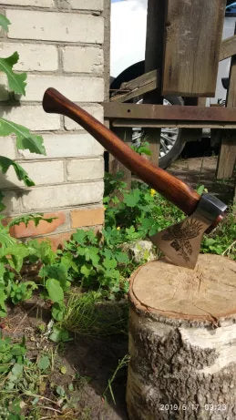 Axe, viking axe, eagle, tomahawk, hatchet, eagle decor, eagle gift, mens gift, viking camp, engraved axe, custom gift, knife, viking knife