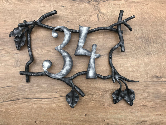Custom listing for Cindy: house number plaque 1111