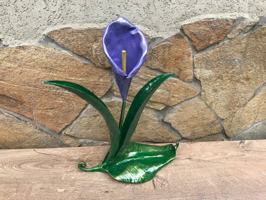 Calla lily, iron flower, iron anniversary gift, Christmas gift for her, iron gift for her, iron gifts, Mother's day gift, 6th anniversary