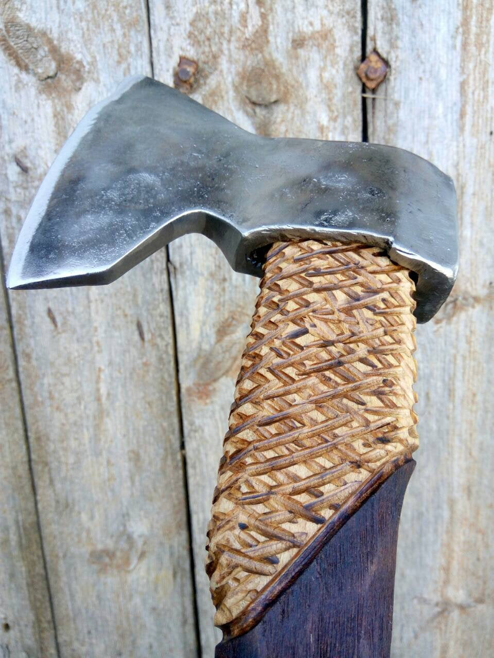 Axe, mens birthday gift, viking axe, tomahawk, throwing axe, best man gift, viking bearded axe, BBQ, wood cutting, wood cutter, wooden gift