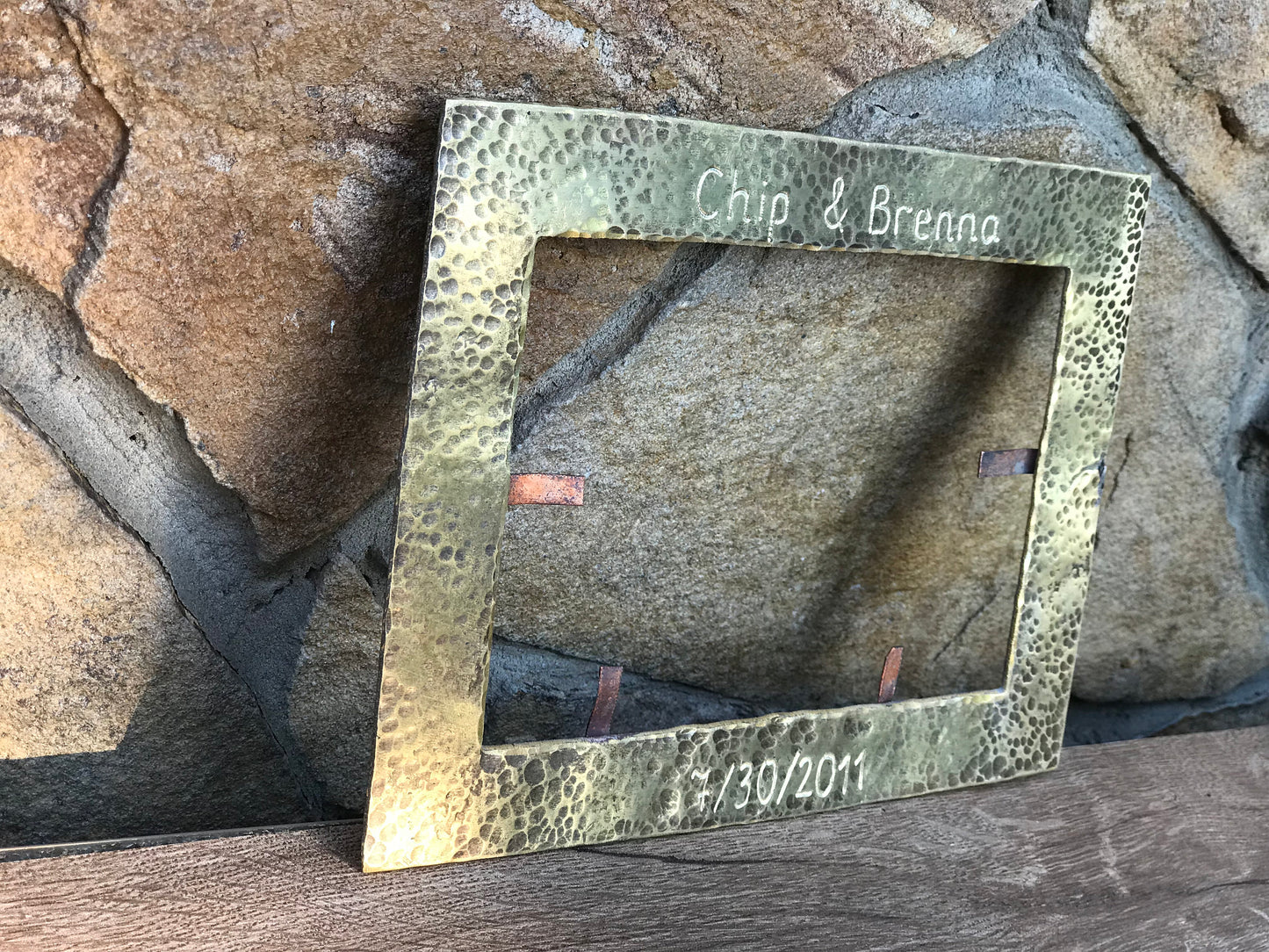 Bronze photo frame, photo frame, 8th anniversary, 8 year anniversary, 19th anniversary, bronze gifts, bronze anniversary, bronze gift idea