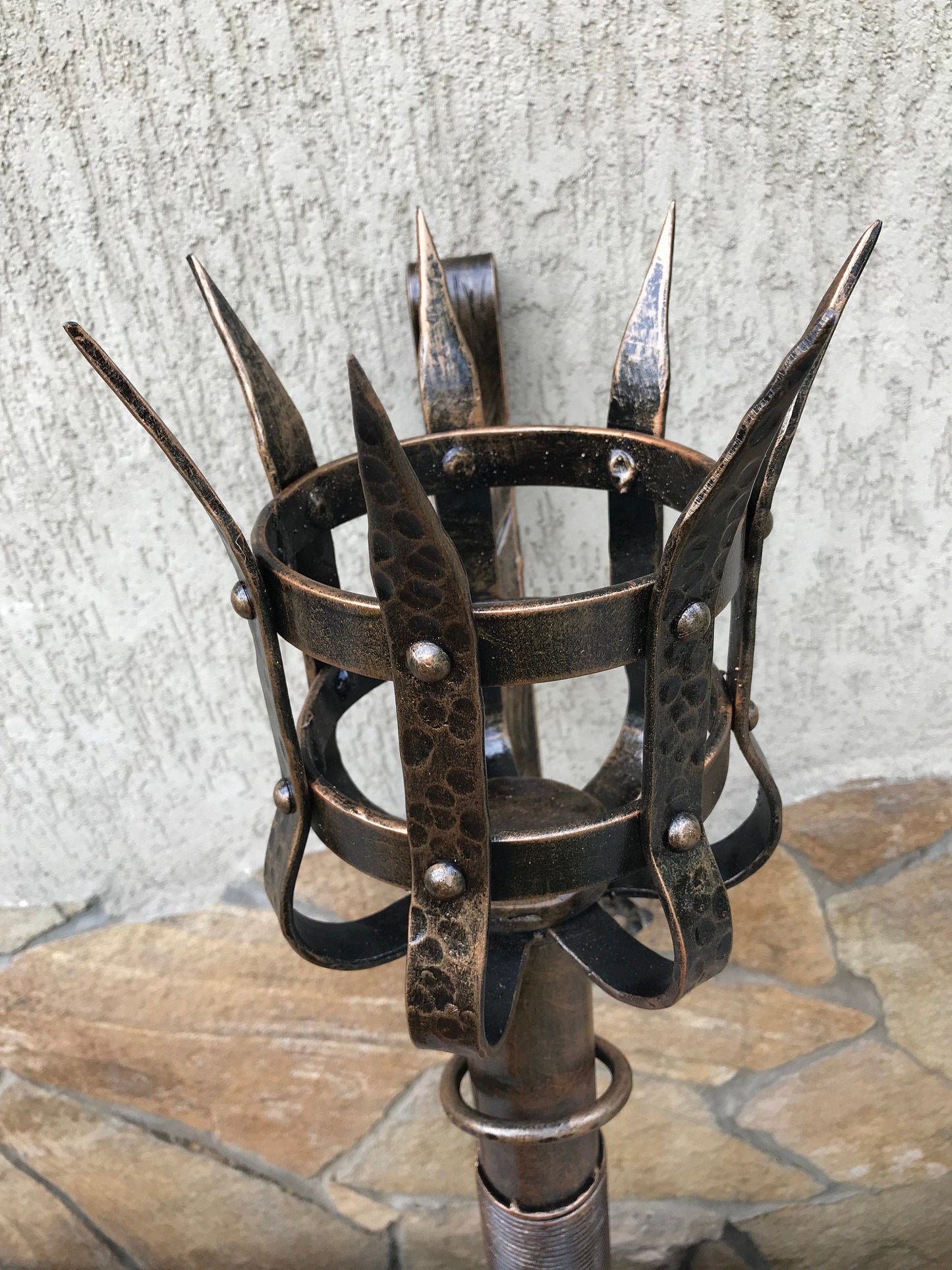Candle holder, torch, metal candle holder, candle stick, sconce candle holder, wall sconce, candlestick holder, candle stand, iron gift
