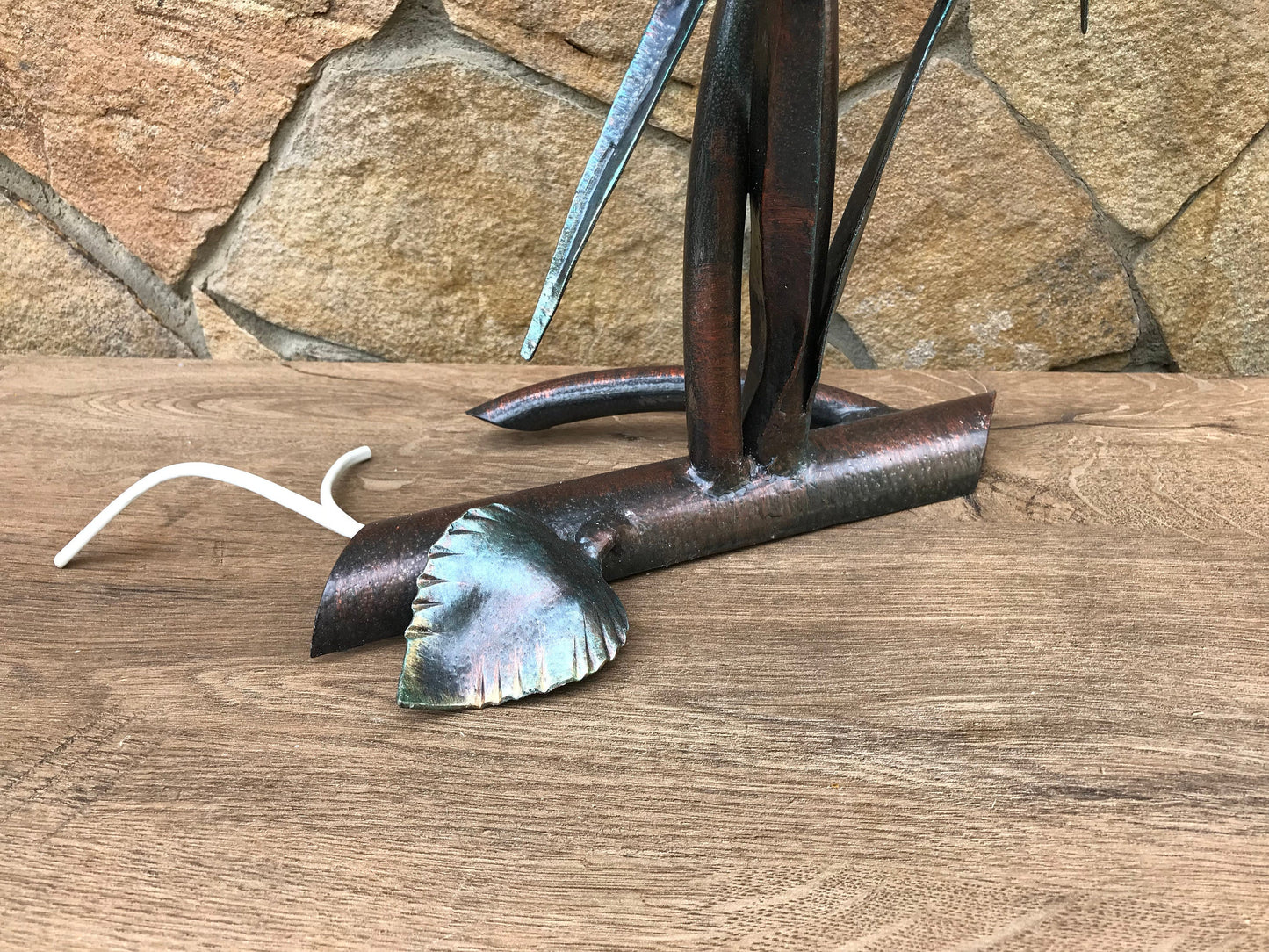 Table lantern, table lamp, night lamp, sconce, night lantern, wall sconce, hand forged sconce, light fixture,snowdrop,floral design,lighting