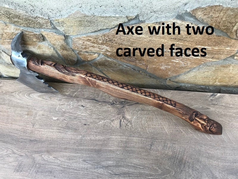 Viking axe, hunting axe, hatchet, bearded axe, mens gift, engraved axe, hatchet axe tool, steel axe, best man axe gift, camping axe,axe gift