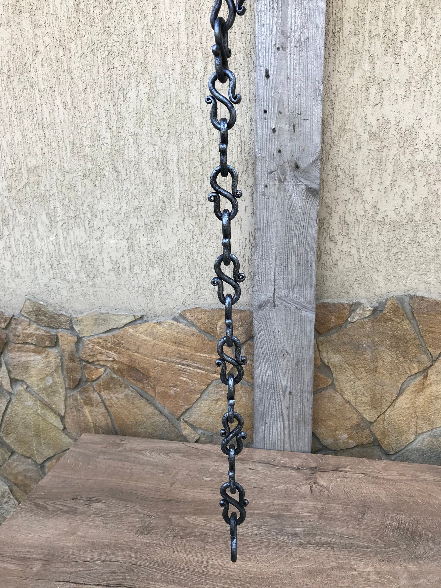 chain for plant hanger Hand forged chain 1-6 feet 4 feet