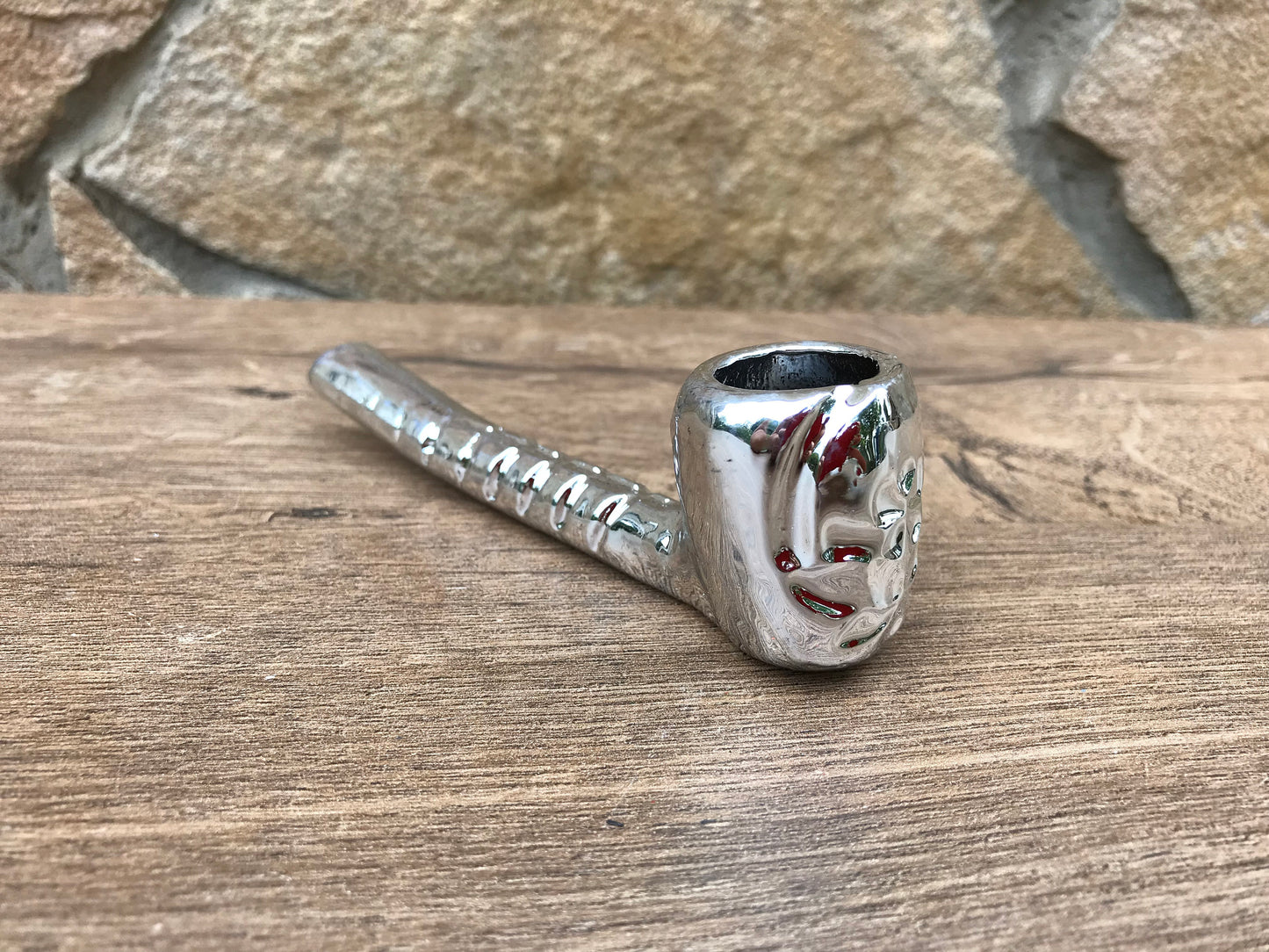 Tobacco pipe, pipe for smoking, smoking pipe, personalized smoking pipe, groomsmen gift, mens gift, manly gift,iron anniversary gift,ashtray