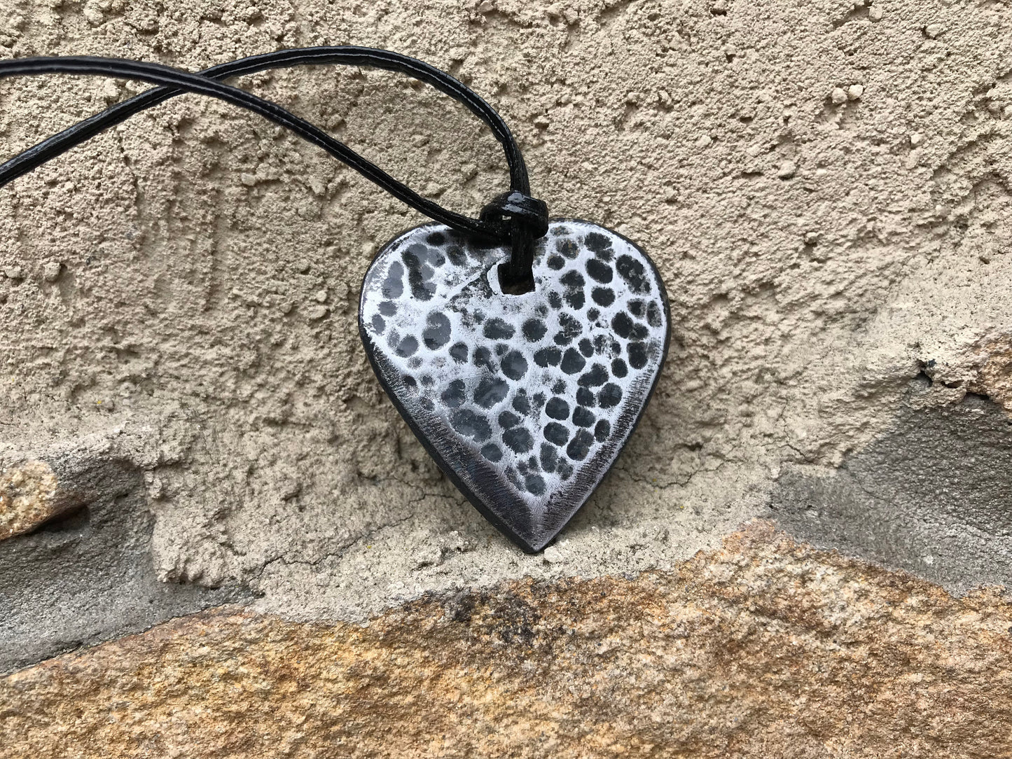 Engraved iron gift, 6th anniversary gift, iron anniversary, iron heart, iron necklace, iron gift, gift box, iron pendant, iron jewelry, love