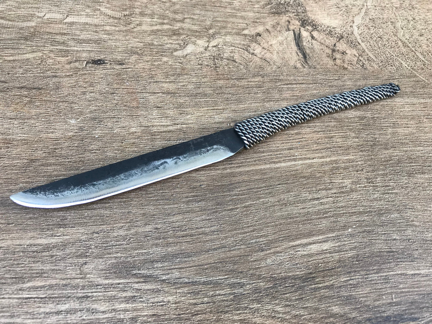 Knife, iron anniversary, 6 year anniversary, knife gift, wedding anniversary gift, 6th anniversary, knife gift, viking knife, handyman tool