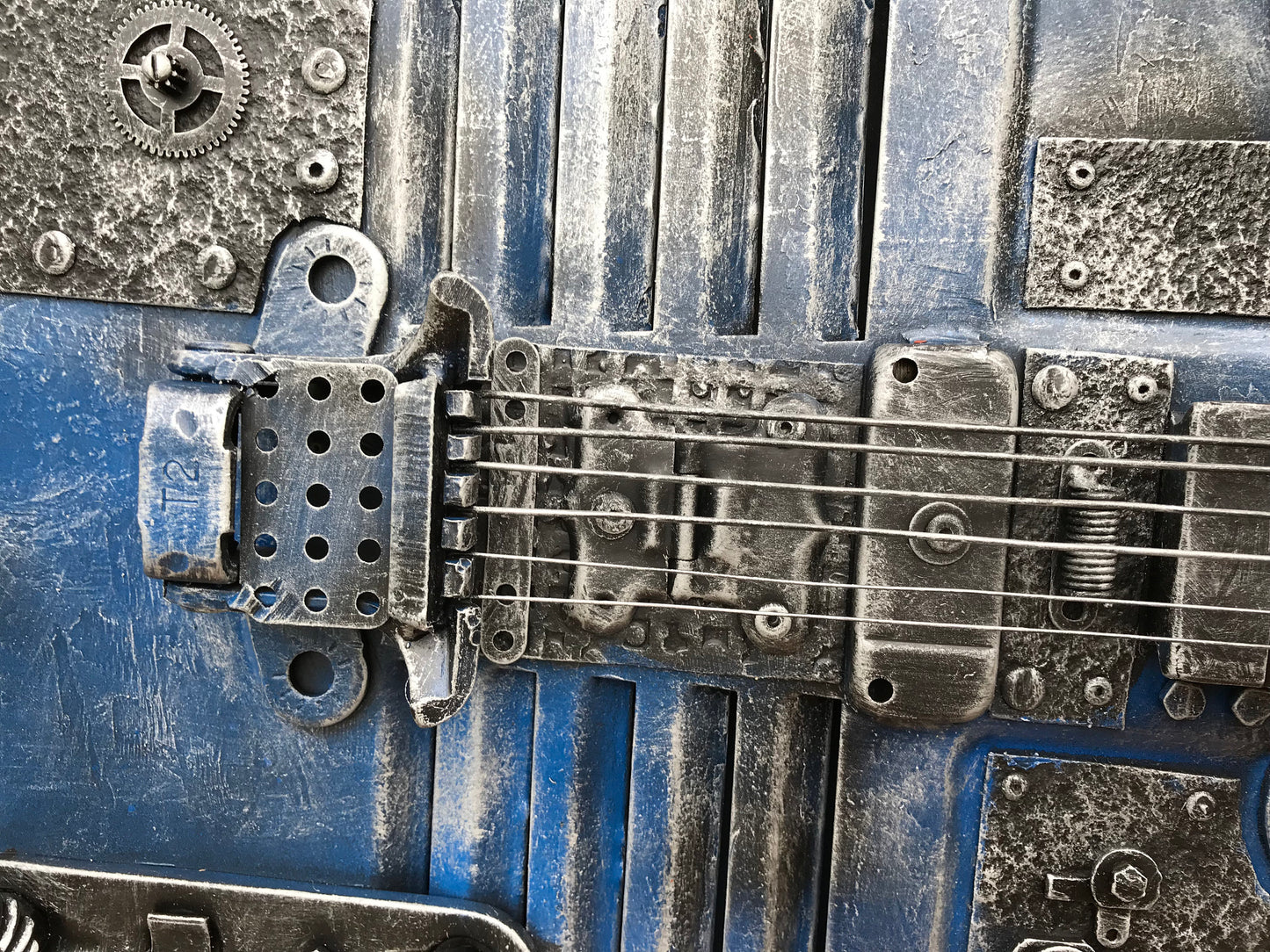 Fender guitar, steampunk guitar, guitar, steampunk sculpture, steampunk music, music sculpture, Fender collectible,stringed instrument,music