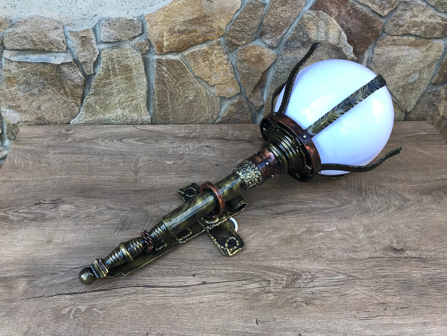 Sconce, medieval sconce, medieval lantern, wall sconce, torch lantern, wall torch, sconce lamp, castle light, castle decor, castle decor