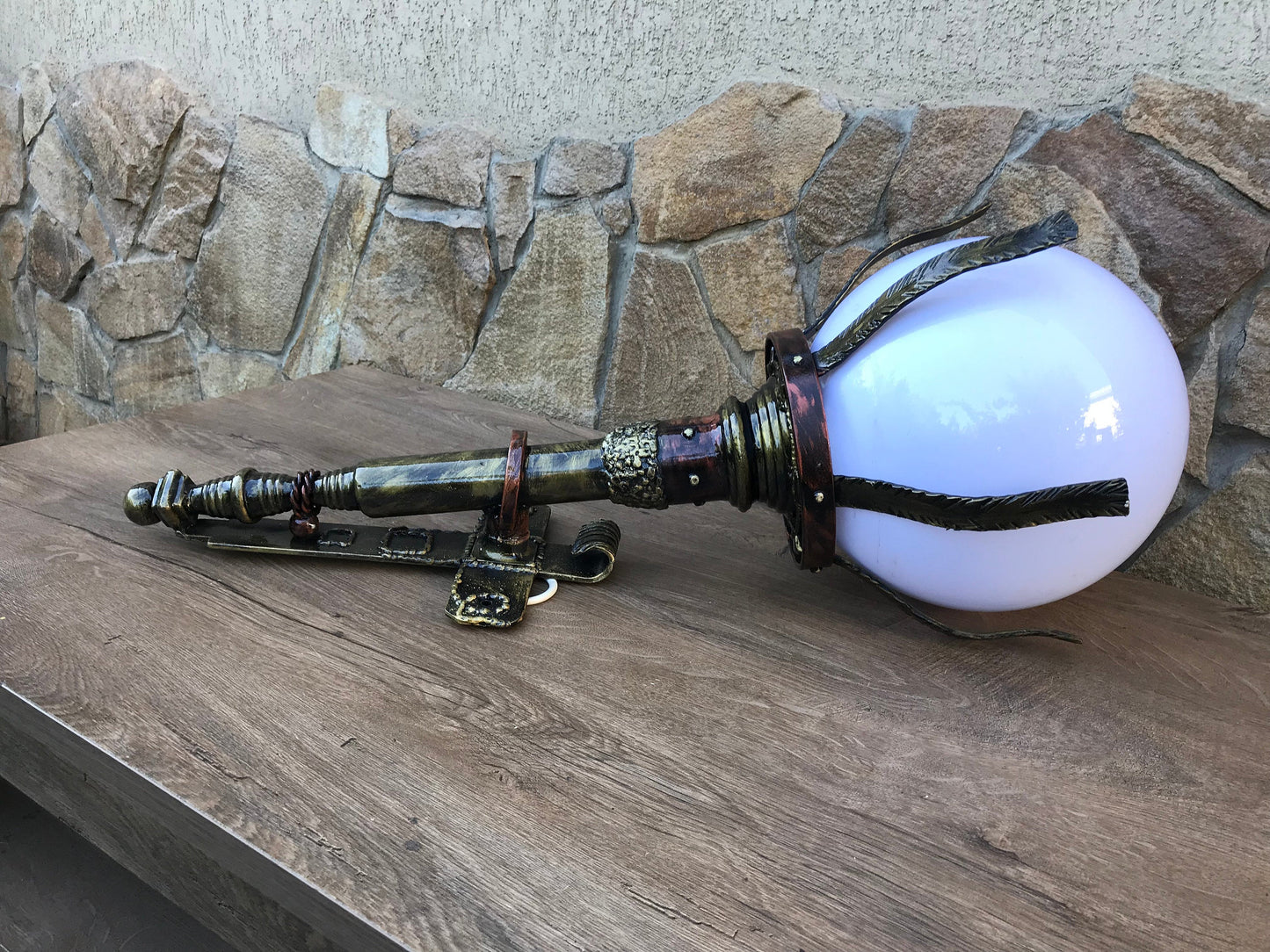 Sconce, medieval sconce, medieval lantern, wall sconce, torch lantern, wall torch, sconce lamp, castle light, castle decor, castle decor