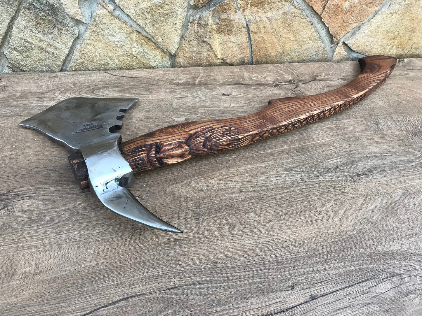 Viking axe, hunting axe, hatchet, bearded axe, mens gift, engraved axe, hatchet axe tool, steel axe, best man axe gift, camping axe,axe gift