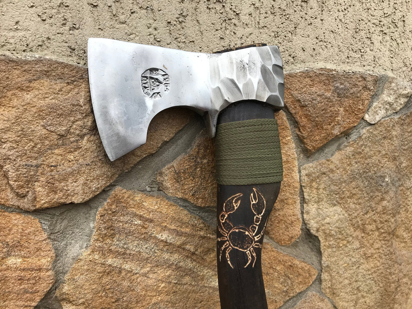 Viking axe, crab, hatchet, boyfriend gift, anniversary gift, gift for her, Mothers gift, gift for woman, gift for mother, gift for grandma